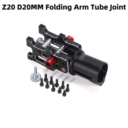 B-CUBE Z16/Z20/Z25 CNC Aluminum Folding Arm Tube Joint DIY for Dia 16mm 20mm 25mmAutomatic Auto RC Quadcopter Hexacopter Multirotor