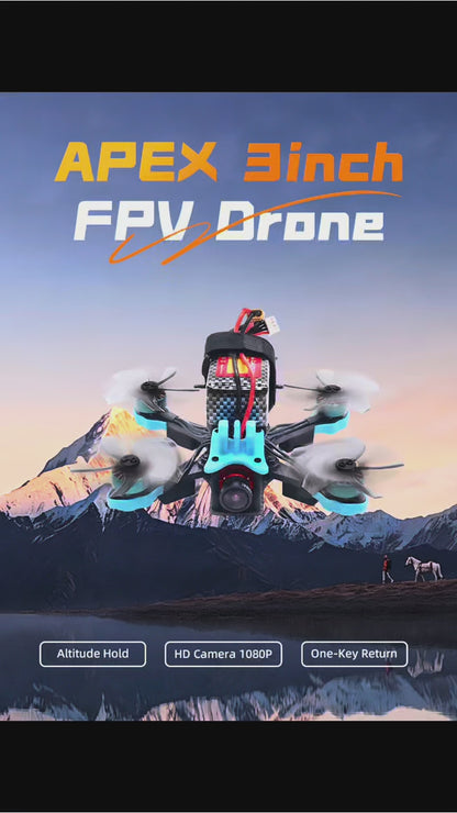 B-CUBE APEX 3inch FPV Drone Frame Kit Carbon Fiber Racing Drone Quadcopter INAV Beatflight F722 F745 Ardupilot Flight Control