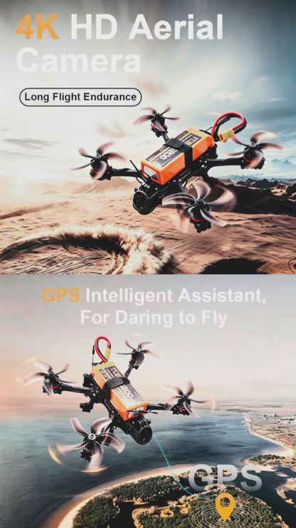 B-CUBE PRO V5 5inch FPV Drone Frame Kit Carbon Fiber Racing Quadcopter Optical Flow M10 GPS INAV Beatflight H743 Flight Control