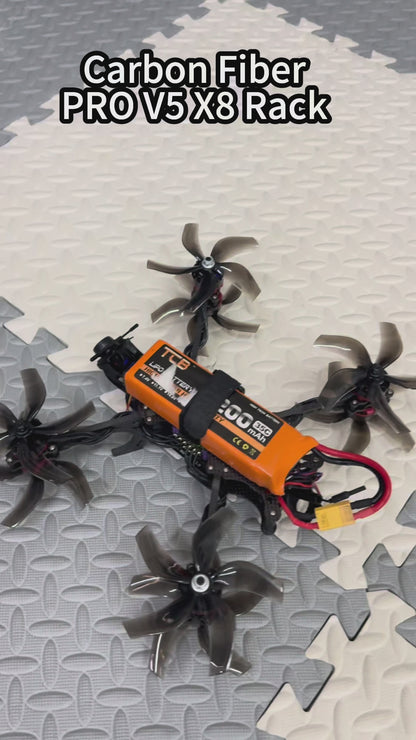 B-CUBE PRO V5 5inch FPV Drone Frame Kit Carbon Fiber Racing Quadcopter Freestyle INAV Beatflight F722 Ardupilot Flight Control